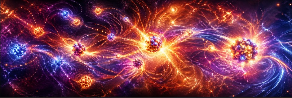 Diagram of the main fusion chains inside a star, leading to the formation of heavier elements.