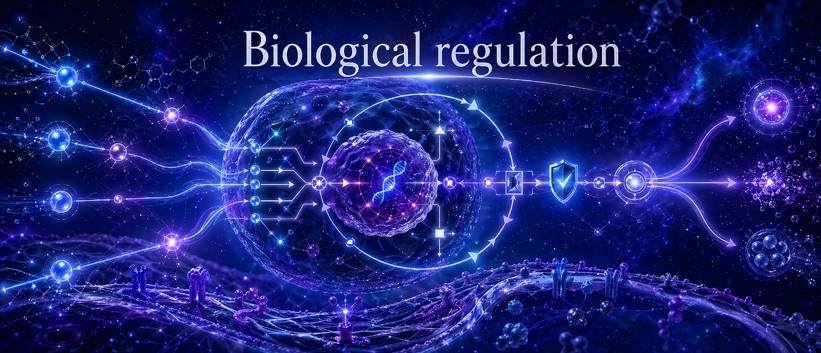 Biological feedback loops showing thresholds, activation, inhibition and dynamic stability.