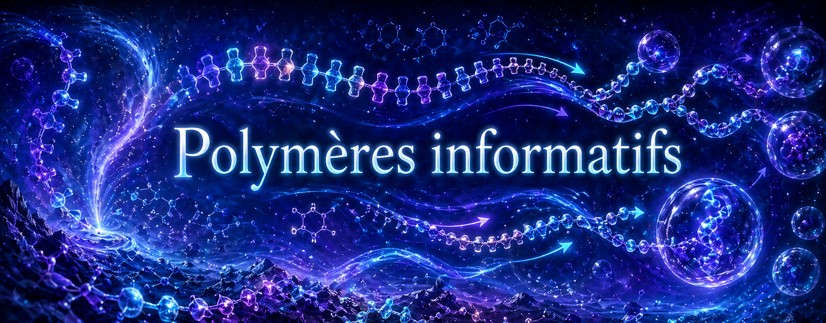 Polymères prébiotiques, séquences chimiques, mémoire matérielle et transmission d’une contrainte de forme.