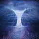 Space-time themed image